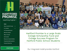 Tablet Screenshot of hartfordpromise.org